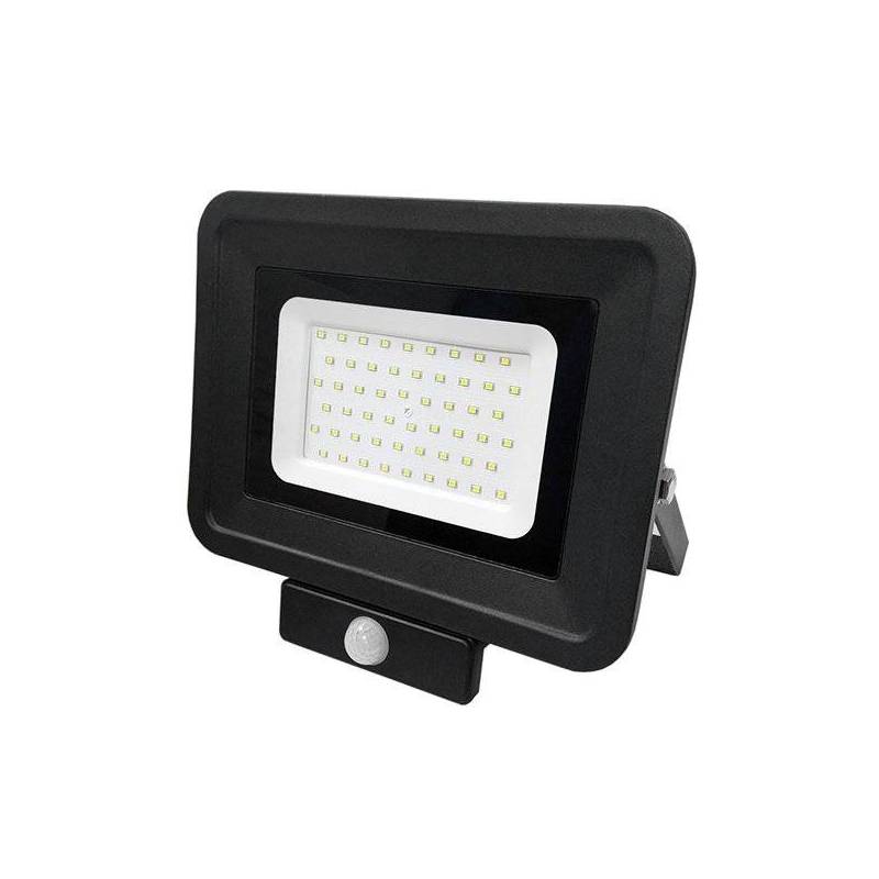 Prolight Projecteur LED compact avec détecteur de mouvement 50W noir