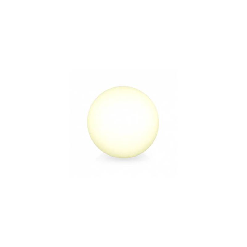 Boule lumineuse led solaire RGB IP67 250mm avec détecteur crépusculaire professionnel