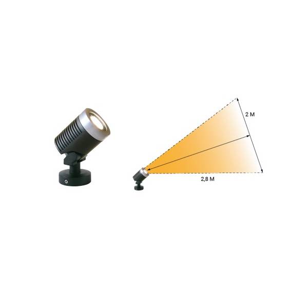 Spot LED connecté Pedestal pour Jardin - OPL130C - Luminaires extérieur -  Achat & prix