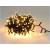 Guirlande lumineuse 70M 1000 LED blanc chaud fixe câble transparent extérieure IP44 Elume