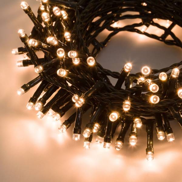 Guirlande lumineuse LED Timer Twinkle Lumières de Noël  12m-493270