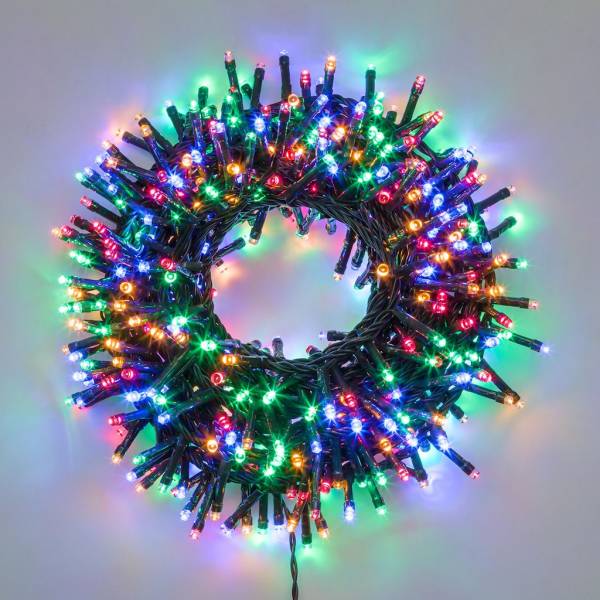 Micro Cluster Éclairage de Noël 1000 LED 20m Multicolor