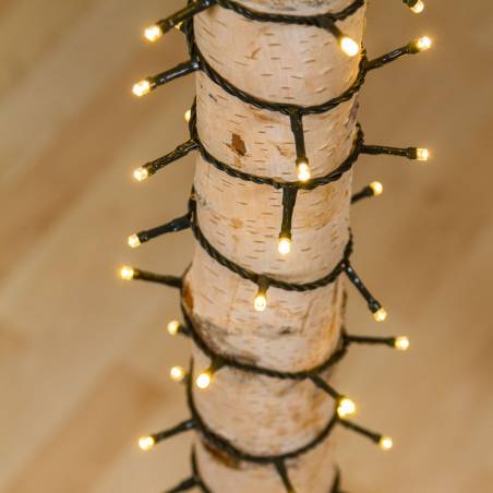 Guirlande lumineuse LED Timer Twinkle Lumières de Noël  12m-493270