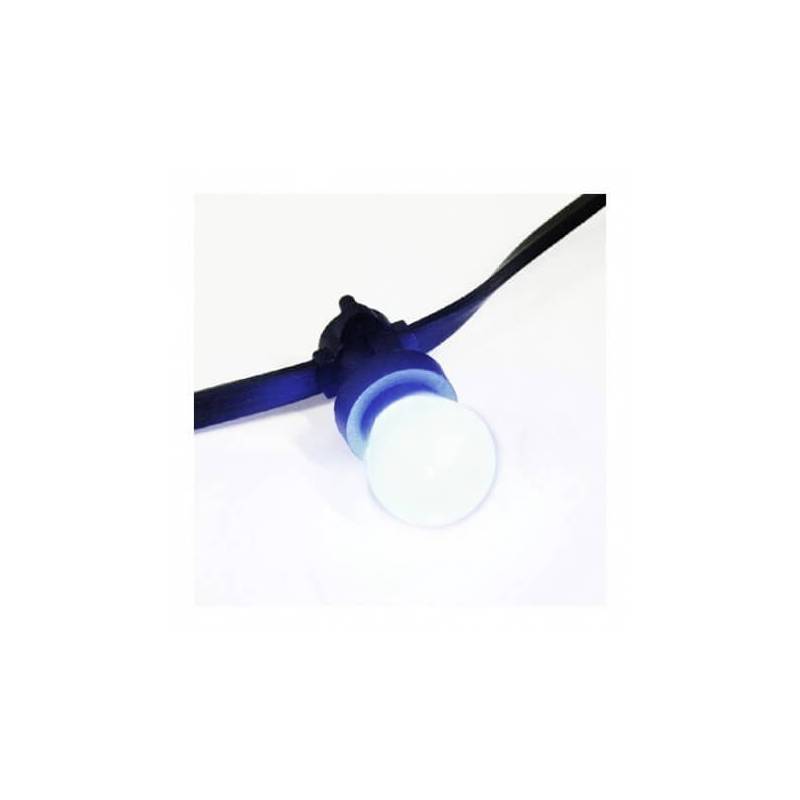 Ampoule LED pour guirlande type guinguette 1W G45 B22 Jaune - 2008 - Fox  Light