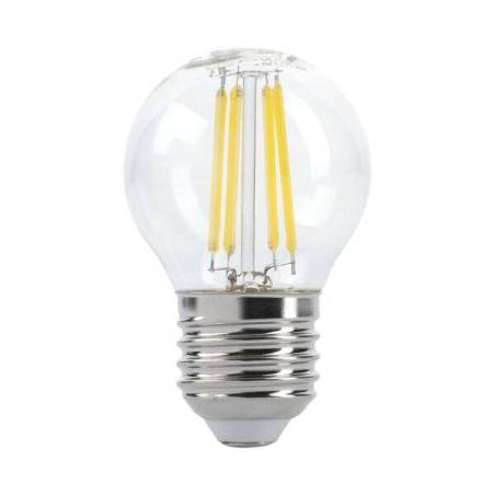 Ampoule LED - Filament - Boule - 6W - Culot E27 - Blanc chaud - Tra