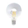 Ampoule LED G95 mm 7W 2700k E27 argent blanc chaud professionnelle 