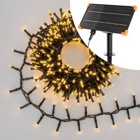STANBOW Guirlande Lumineuse Solaires Exterieur, 5M 50 LEDs Boules