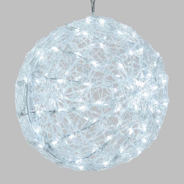 Sphère lumineuse Solaire D36cm 140 LED blanc froid 8 jeux lumières IP44  SMART Connect Lotti 31V