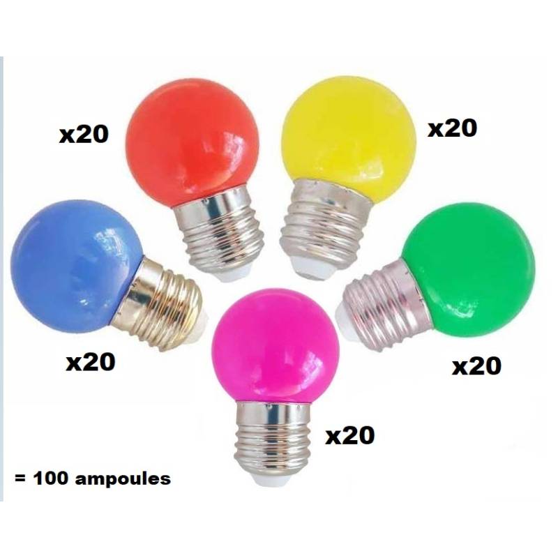 Guirlande Guinguette LED - Exterieur - Liable - Pour ampoule E27 -  Lampesonline