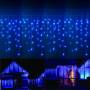 Extension pour guirlande stalactite 10 mètres 180 LEDS bleus 8 programmes extérieur