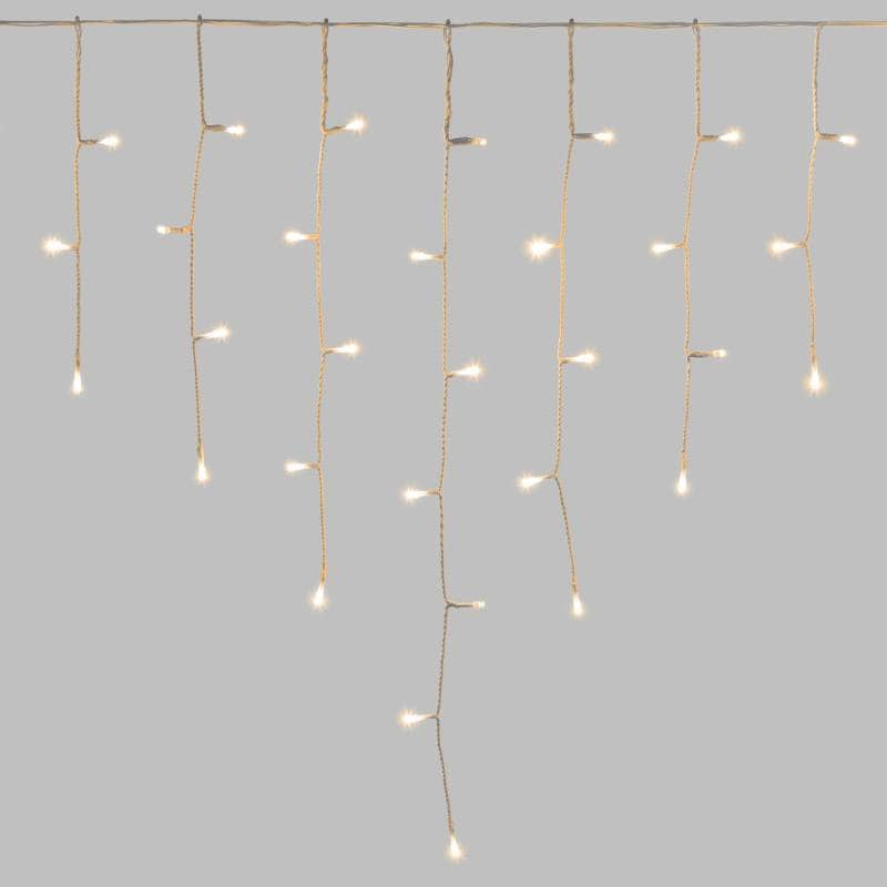 Stalactite W 186 LED SuperBright BLANC CHAUD 420xH70cm 