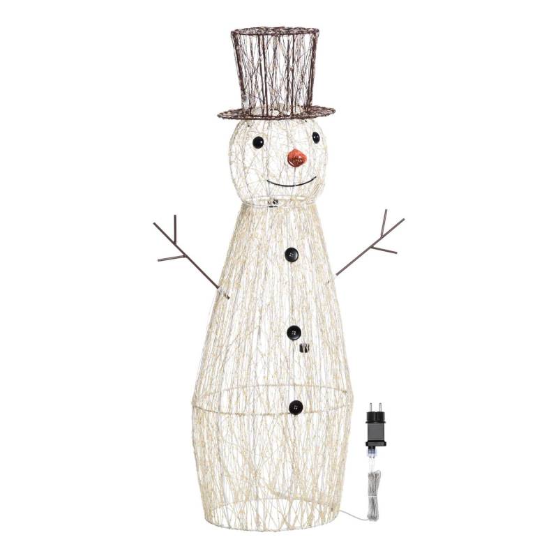 Snowman Bonhomme de Neige 3D H100cm HDM Metal Pro 4700 MicroLED FlashLED Diamond 