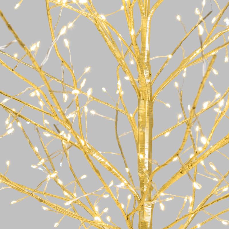 Arbre Branche TILLEUL Champagne H230cm 1560 MicroLED FlashLED 4m+Ø115xH230cm 