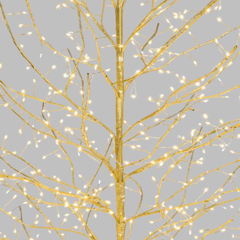 Arbre Branche TILLEUL Champagne H200cm 1120 MicroLED FlashLED 4m+Ø110xH200cm 