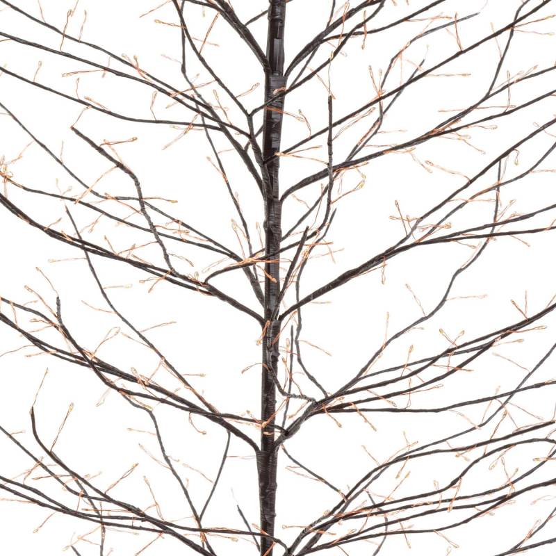 Arbre Branche TILLEUL Marron H230cm 1560 MicroLED FlashLED 4m+Ø115xH230cm 