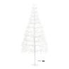 Arbre Conique Riche RICH Blanc H210cm 3000 MicroLED FlashLED avec Rameaux de Led 5m+Ø100xH210cm 