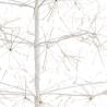 Arbre Conique Riche RICH Blanc H210cm 3000 MicroLED FlashLED avec Rameaux de Led 5m+Ø100xH210cm 