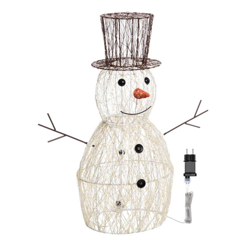 Snowman Bonhomme de Neige 3D H70cm HDM Metal Pro 3600 MicroLED FlashLED Diamond 