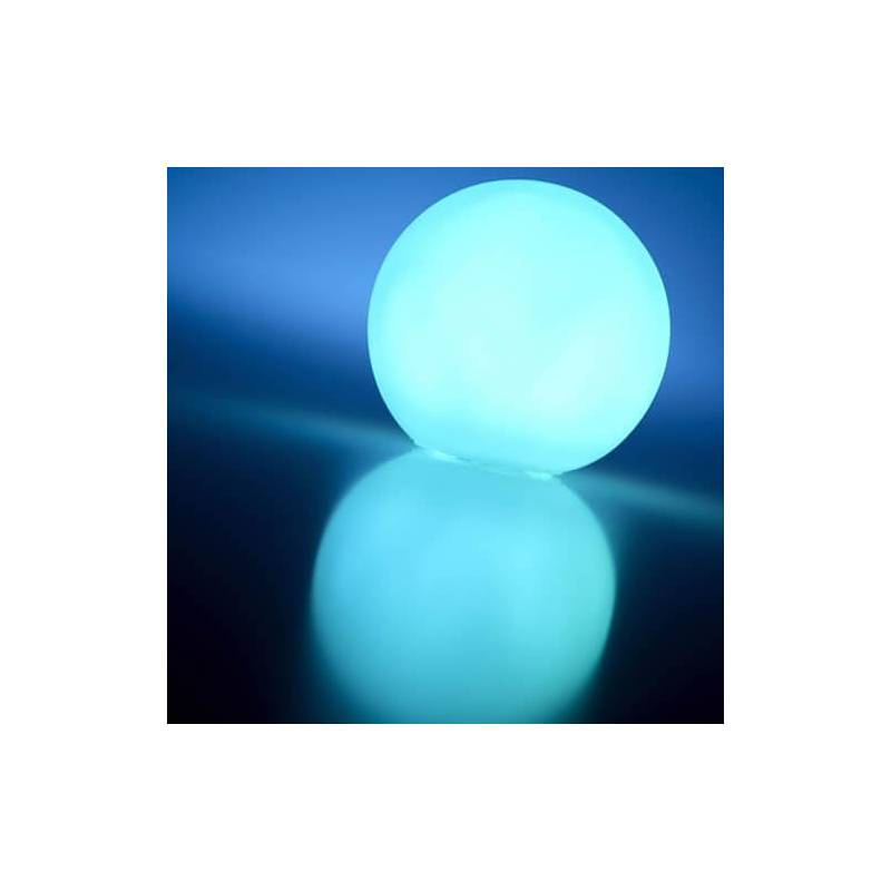 Boule lumineuse sans fil flottante LED Polyéthylène Multicolore