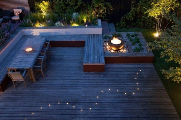 Éclairage pour patio : les spots extérieurs
