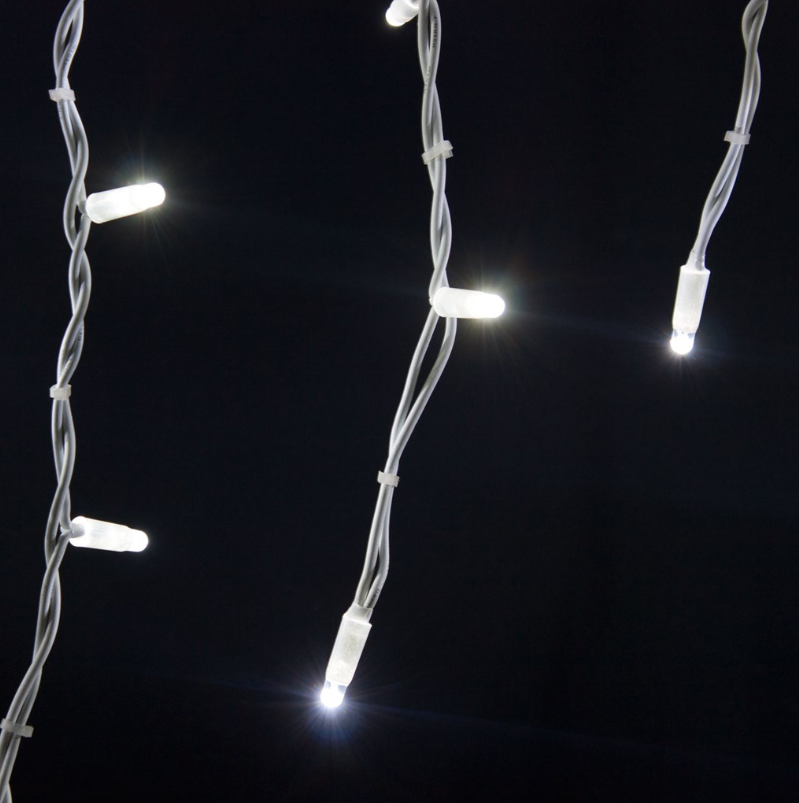 Guirlandes stalactite connectables, dès 3 mètres, 114 LEDs