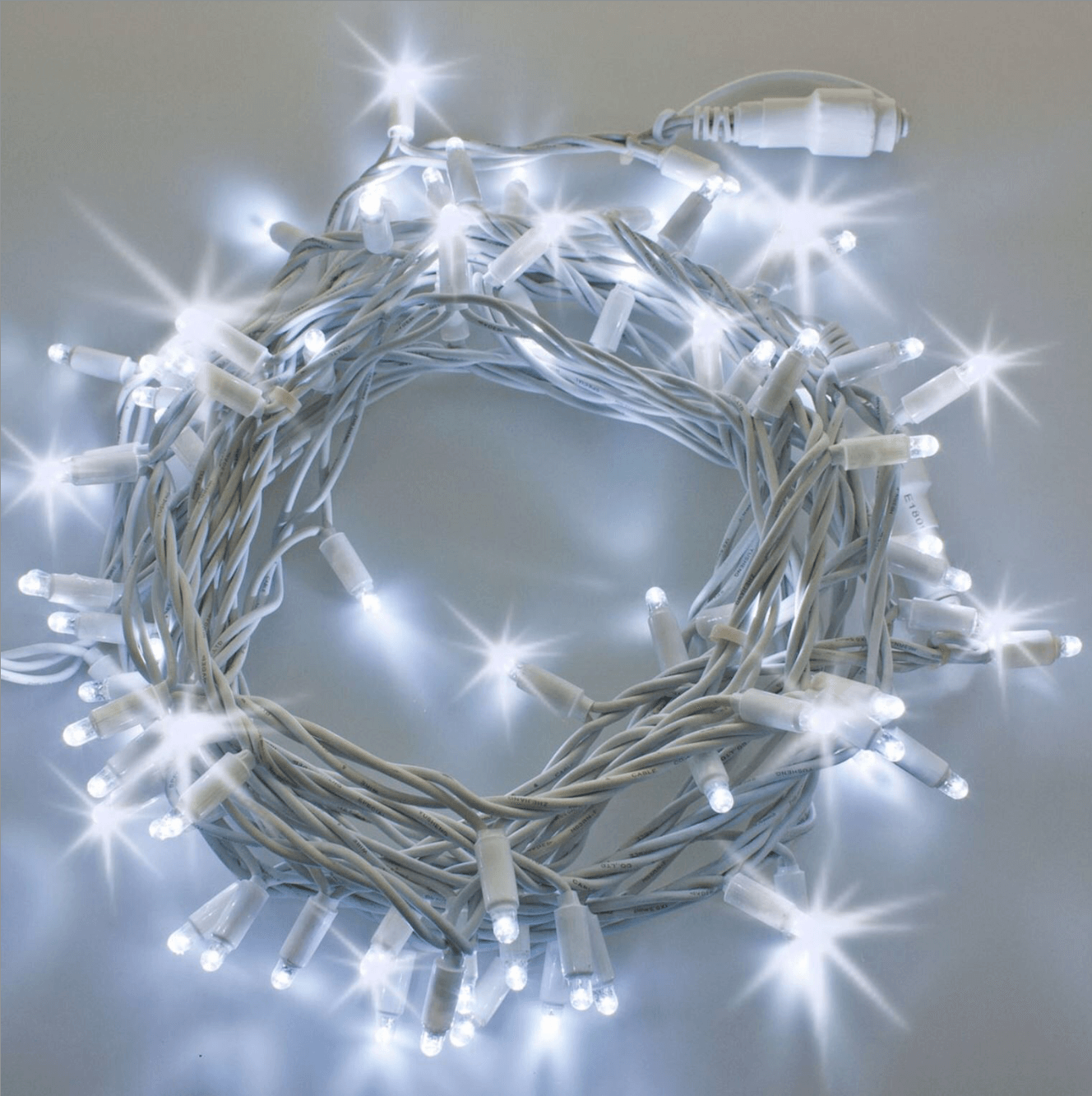 Guirlande lumineuse LED PRO, IP55 L: 20m, 200 LED blanc chaud et flash