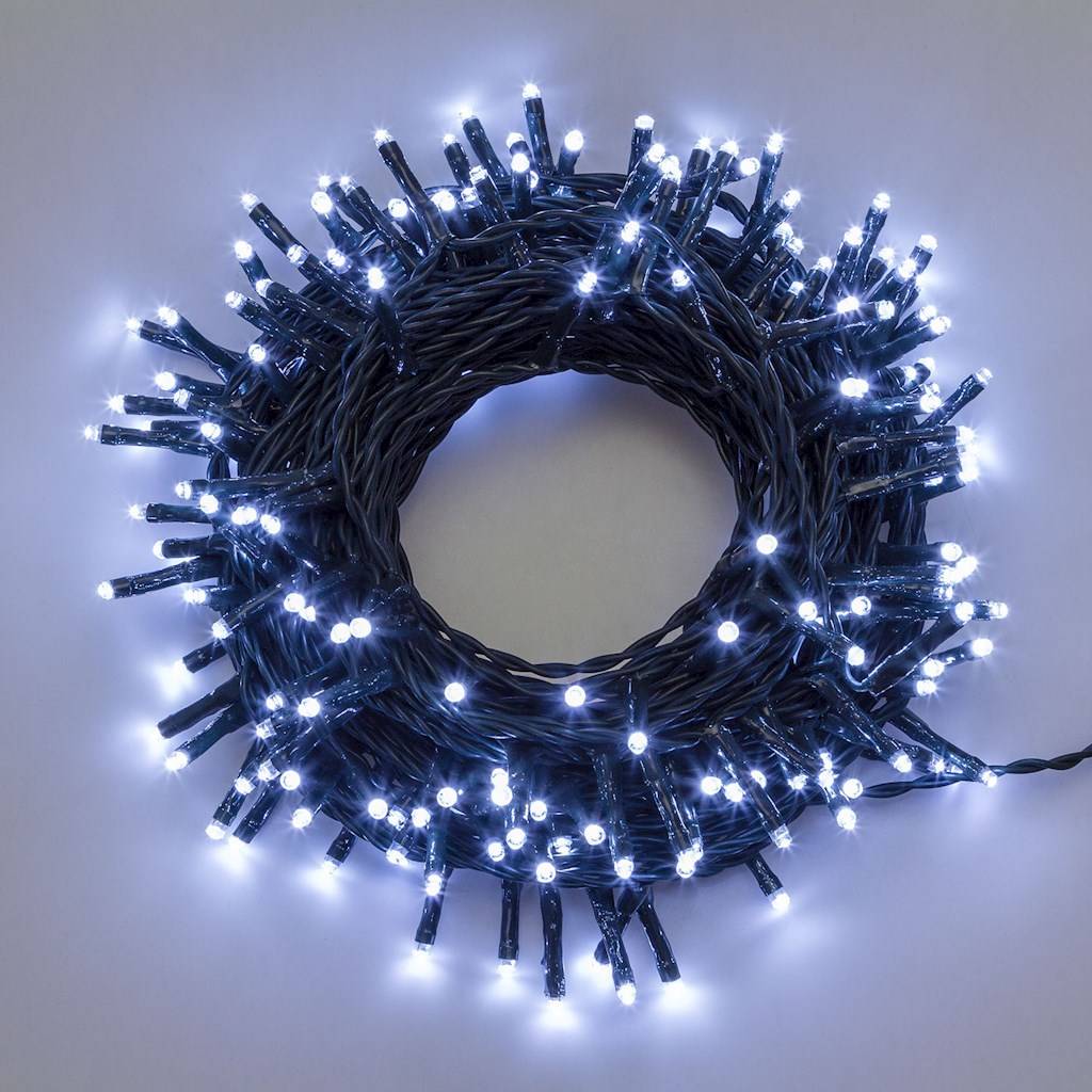 Guirlande lumineuse Bluetooth 13,50 m Blanc froid 180 LED - Décoration  lumineuse - Eminza