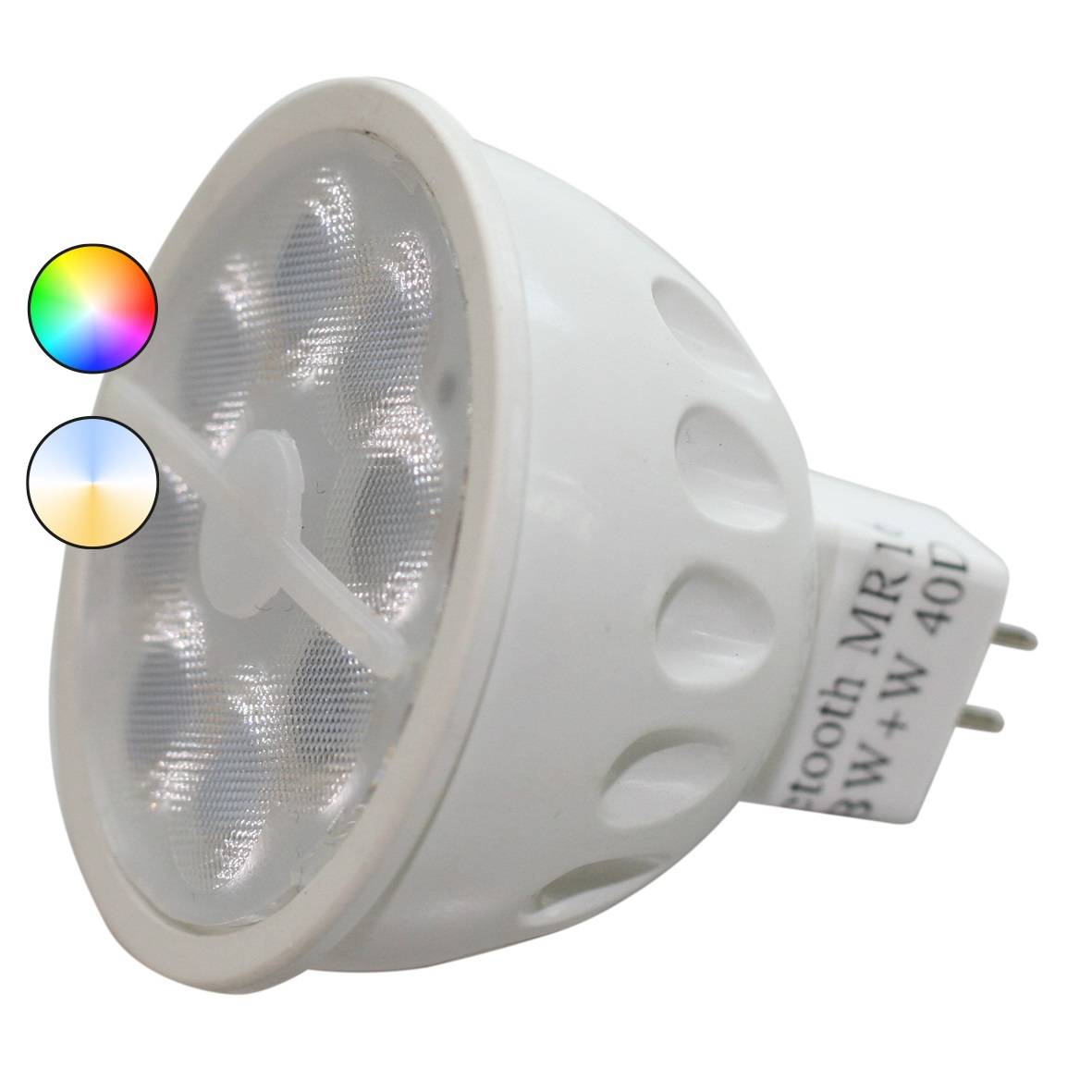 noobibaba GU5.3 LED RGB, ampoule 12V LED lampe MR16 changement de couleur,  4W GU5.3 RGB base bi-broches, blanc chaud + 15 multicolore pour l'éclairage  paysager (3 ampoules avec télécommande) : : Luminaires