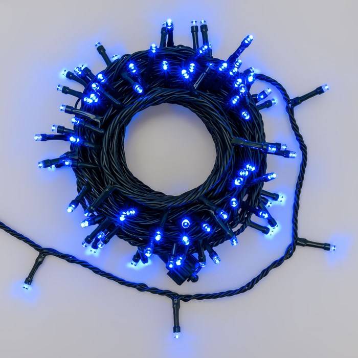Guirlande Lumineuse Core Connect 10m 100 LED Bleue et Blanche Câble Tr –