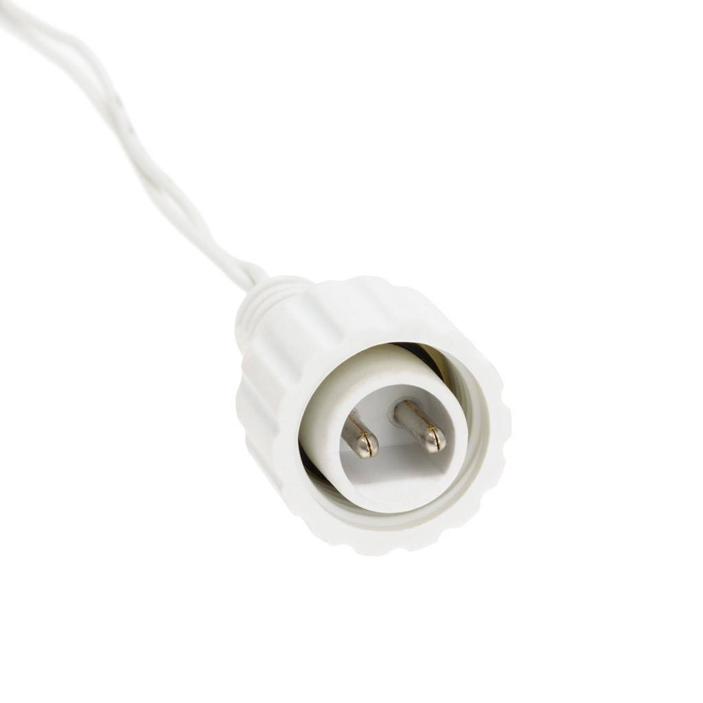 Rideau lumineux H50cm x L3m 120 LED blanc froid prolongeable 24V  professionnel