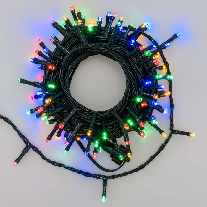 Guirlande lumineuse LED 100m 1000LED, guirlande lumineuse de Noël IP44  étanche avec télécommande et minuterie, 8 modes,blanc chaud