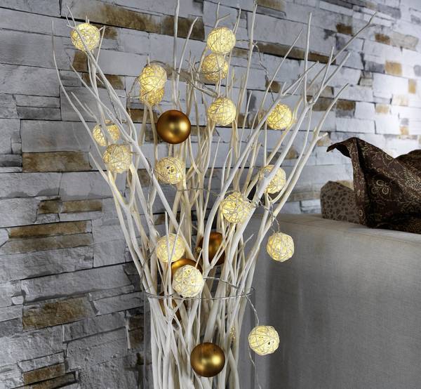 Guirlande boule lumineuse chambre – Style LED
