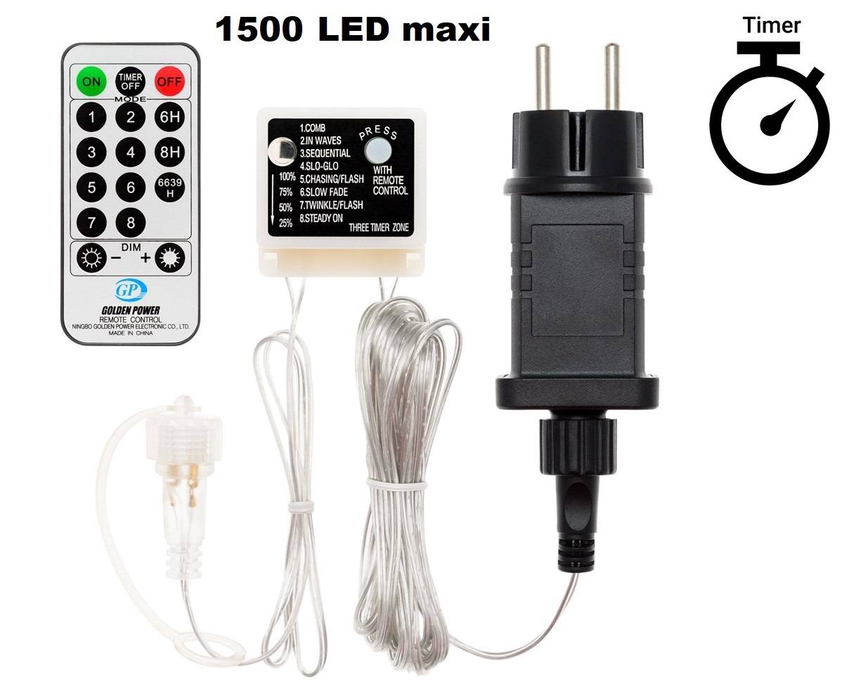 Panneau solaire ou rechargeable 1500 LED max gamme SMART Connect Lotti
