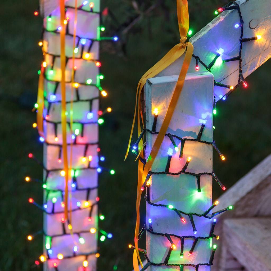 Guirlande lumineuse électrique à 30 leds de couleur multicolore - Un grand  marché