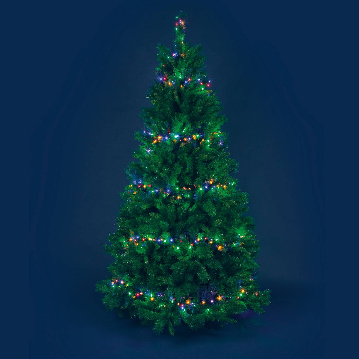 Éclairage de sapin de Noël Microcluster - 1500 LED - 30m - multicolore -  Minuterie 