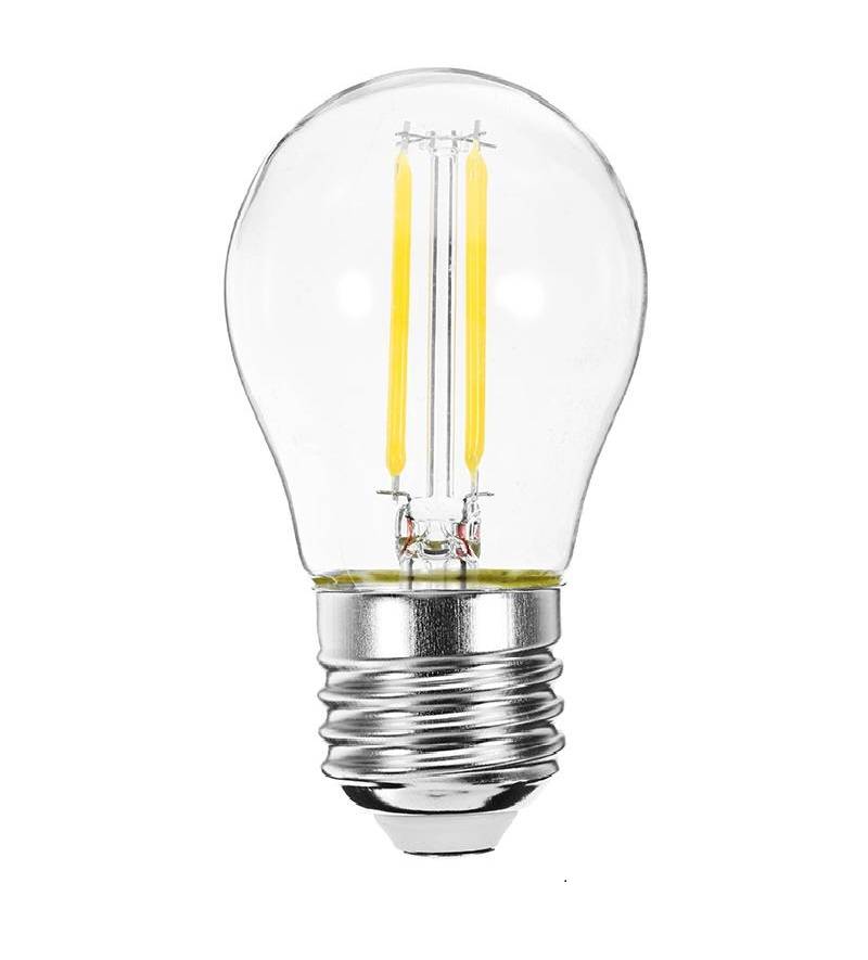 Ampoule Led Filament Culot E27 forme G45 4 Watt (éq 42 watts) Blanc Chaud