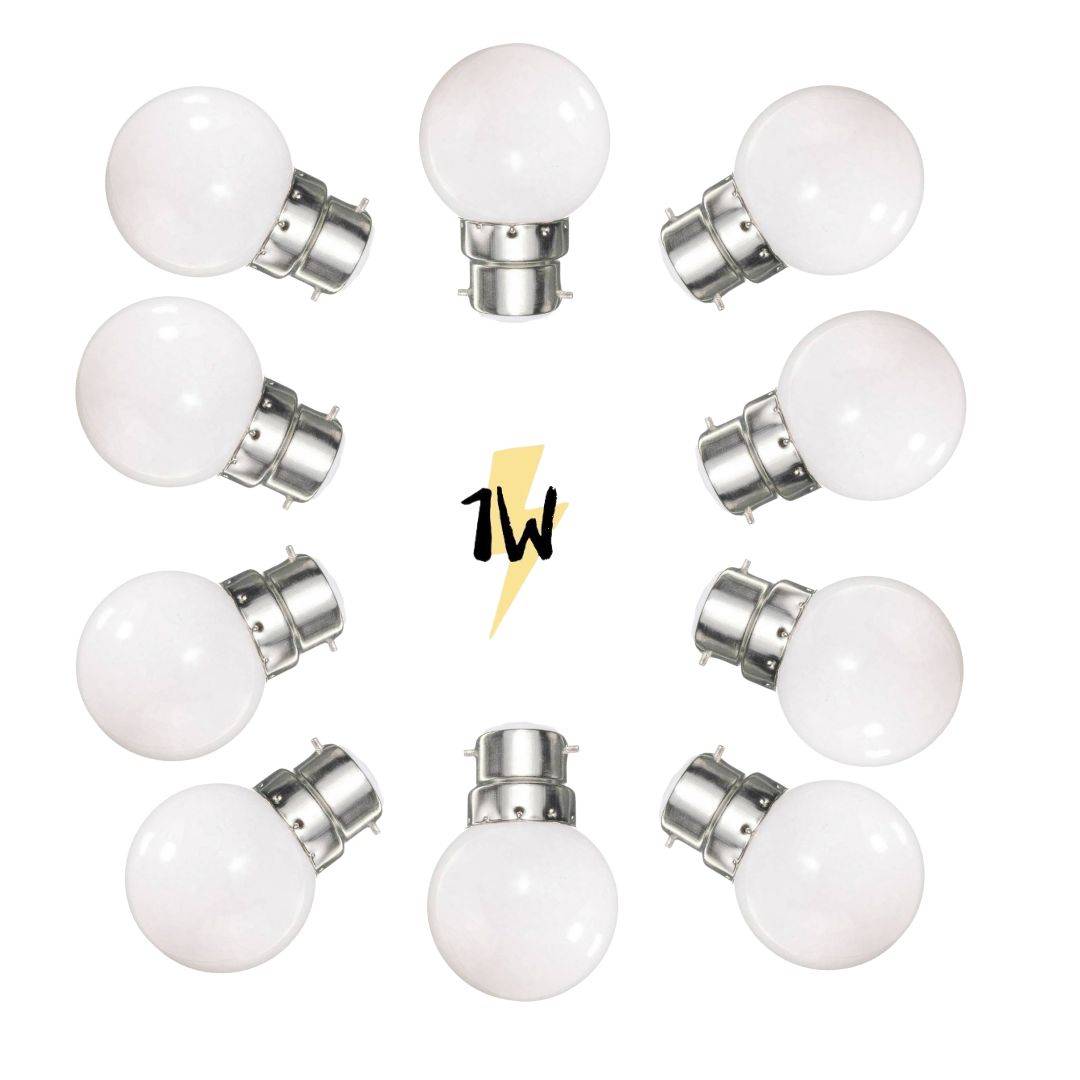 Ampoule LED B22 blanc chaud
