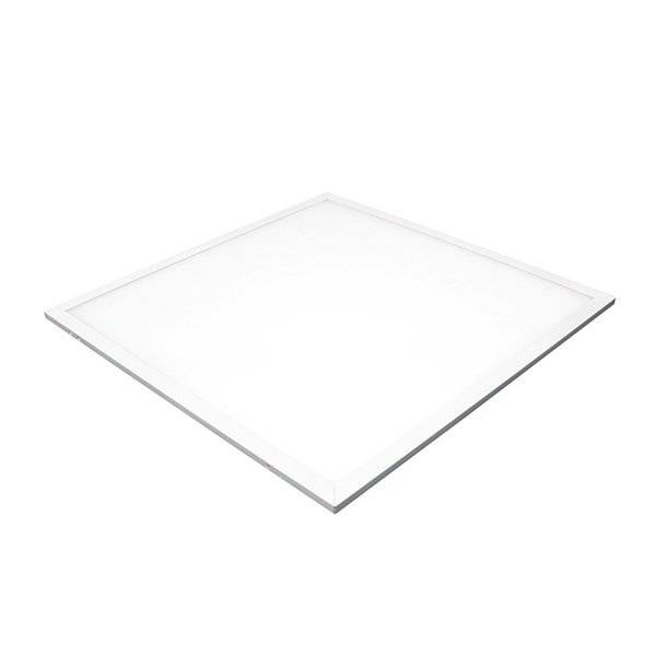 Dalle led carré 60x60 cm blanc chaud 2700k 45w professionnel